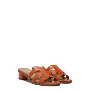 Sam Edelman Illie Block Heel Slide Sandal SUNSET ORANGE